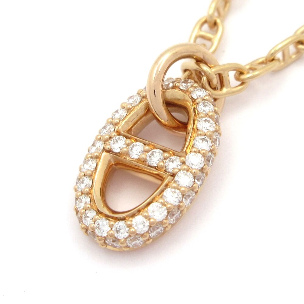 Hermès Farandole Necklace 18K Rose Gold Diamond